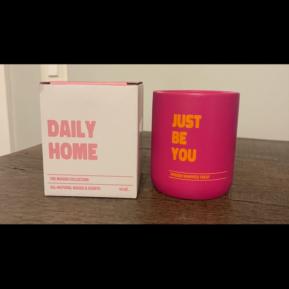 Daily Grind Candle-Just Be You-Frozen Whipped Treat-Brand New!